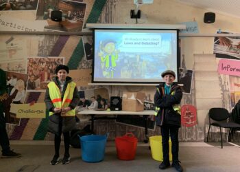 A trip to parliament for Year 6 children
