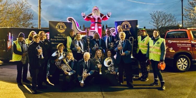Christmas float raises over £7,600 for local community