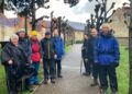 Winter weather didn’t deter the Westbury Walkers