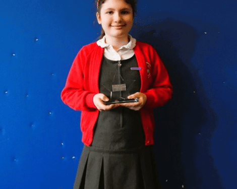 Young dancer wins special award