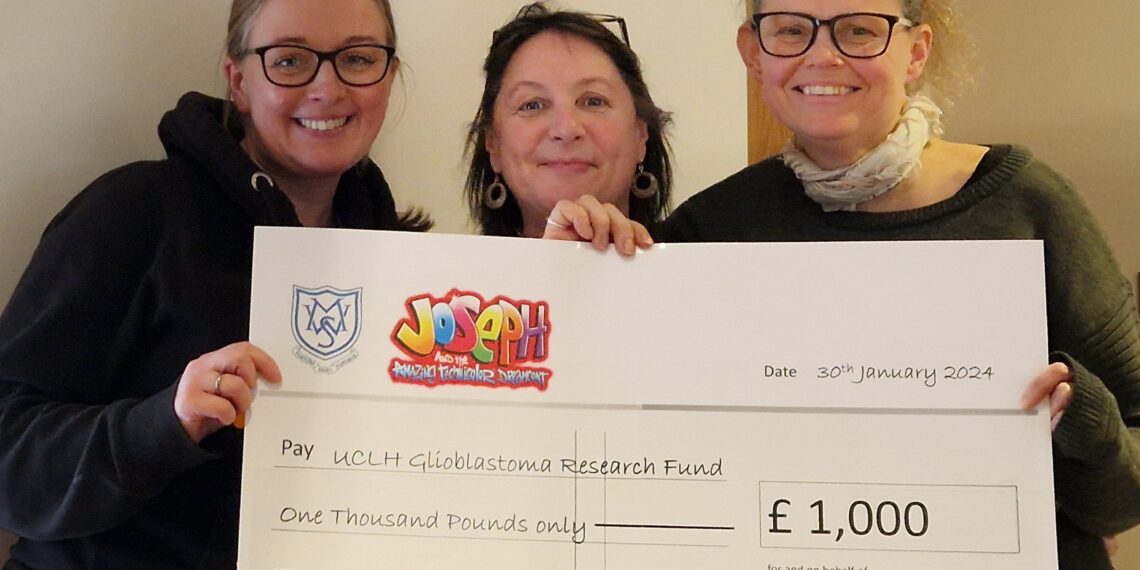 Joseph and the Amazing Technicolor Dreamcoat raises £1,000 for cancer research