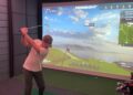 Town’s first golf simulator swings into action