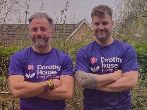 Local men team up for 100-mile run for Dorothy House