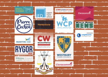 Support for food bank sees company join the Westbury Wall
