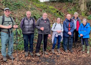 Westbury Walkers explore scenic routes near Frome