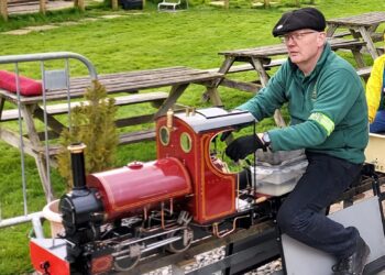 Full steam ahead at White  Horse Miniature Railway open day