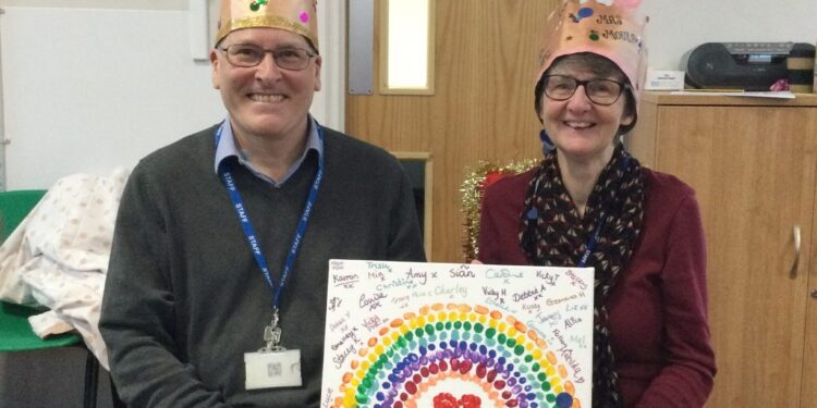School says goodbye to couple after 60 years of combined service
