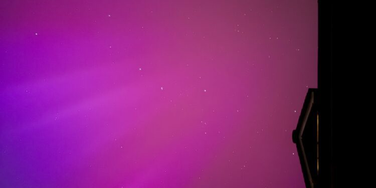 Northern Lights seen in Westbury