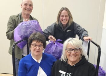 Local slimming group donates 78 bags of clothes to charity after successful weight loss journey