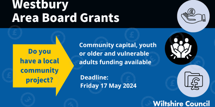 Westbury Area Board grants deadline approaches