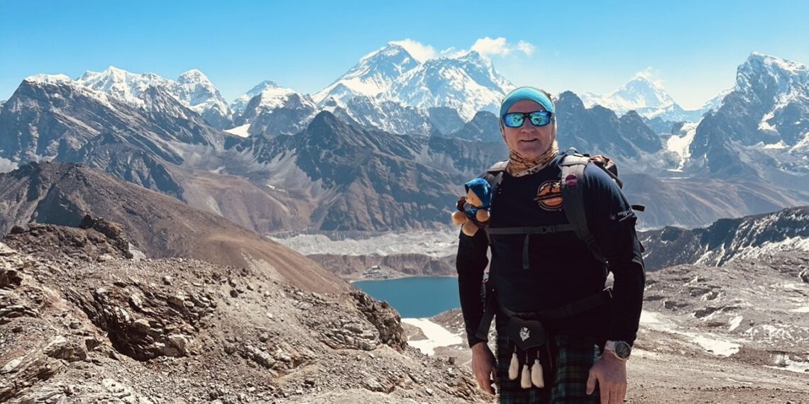 Westbury man raises £2,000 trekking up Everest in a kilt