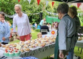 Friends of Victoria  Garden annual cream tea party