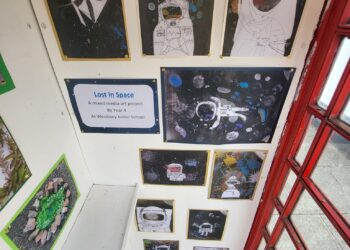 Phone Box Gallery hosts space and Earth-themed art