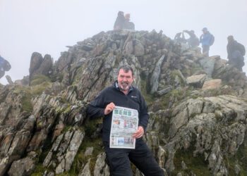 Local resident takes White Horse News to new heights!