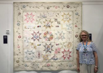 Westbury quilt artist triumphs at Europe’s largest quilt show