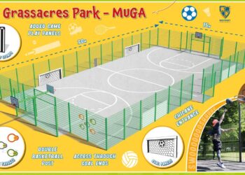 Exciting developments at Grassacres Park: construction begins on multi-use games area and outdoor gym