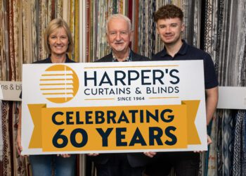 Westbury family business celebrates 60 years of success: Harper’s Curtains & Blinds marks a milestone anniversary