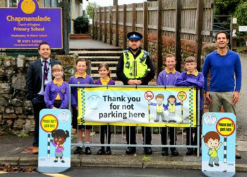 Local school partners with business to promote safer parking