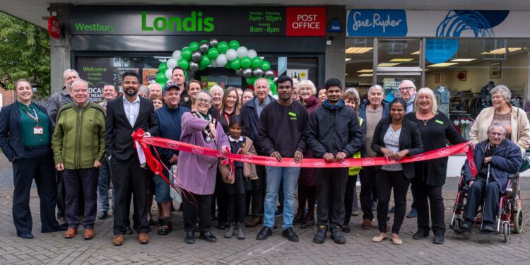 Town centre Post Office reopens in Westbury