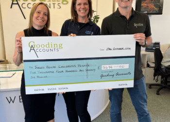 Gooding Accounts’ duo complete five ultra marathons in five months for children’s hospice