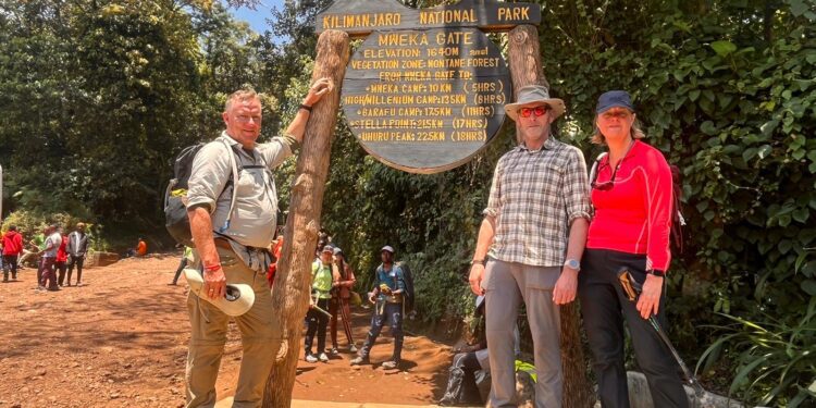 Local residents conquer Kilimanjaro for Dorothy House