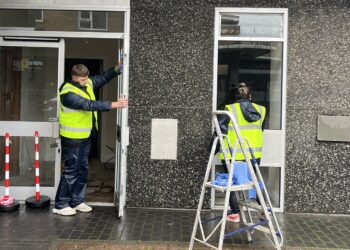 NatWest building cleaned up amid discussions on future