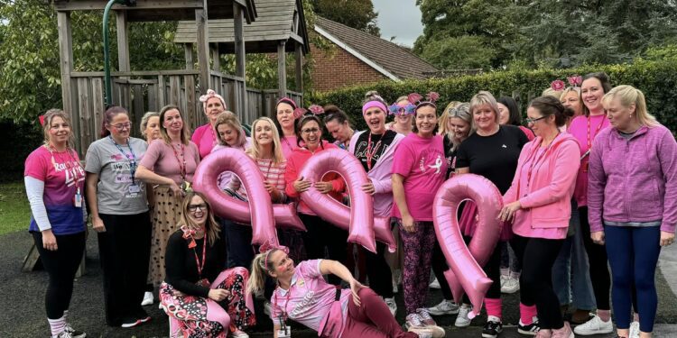 Bratton Primary goes pink for breast cancer awareness