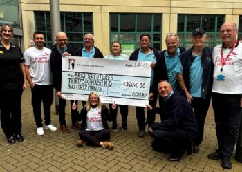 ‘Staggering’ support for life-saving cancer charities from Westbury fundraiser and his team