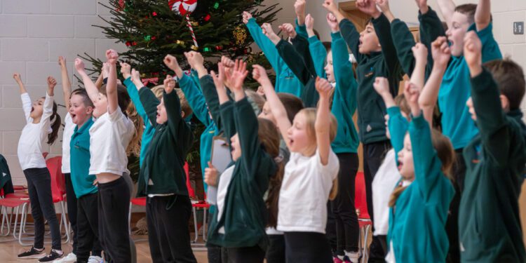 Pupils shine in musical theatre workshop