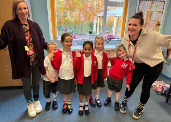 Pupils embrace Anti-Bullying Week with odd socks