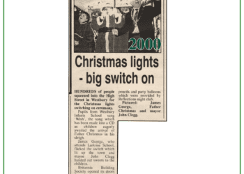 Here are some of the town’s most memorable Christmas celebrations from our archives