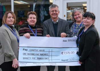 White Horse News readers help raise over £1,500 for Dorothy House