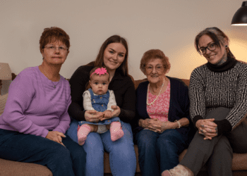 Five generations captured in family photograph 20 years on