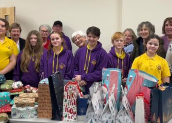 Westbury Leos support young people with gift donations