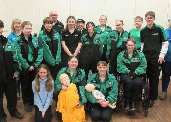 Westbury Lions support St John Ambulance Cadets with vital training equipment