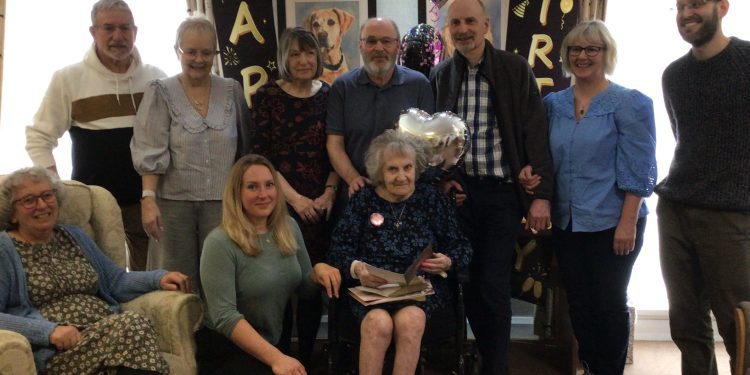 Westbury resident celebrates 100th birthday with family and music