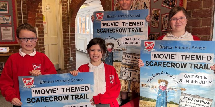 Prepare to be straw-struck at Bratton Scarecrow Trail