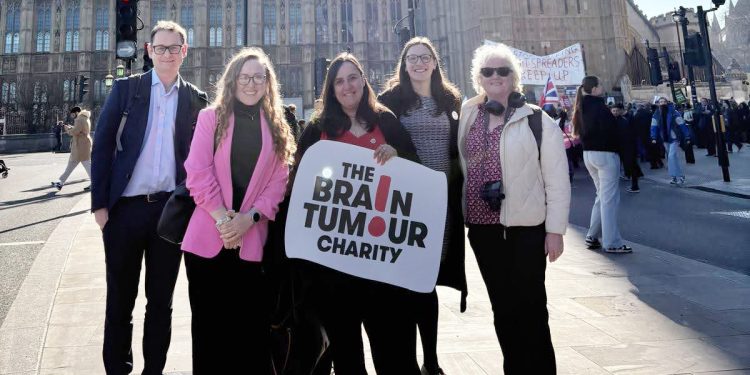 Westbury Young Ambassador joins brain tumour research campaign at Parliament