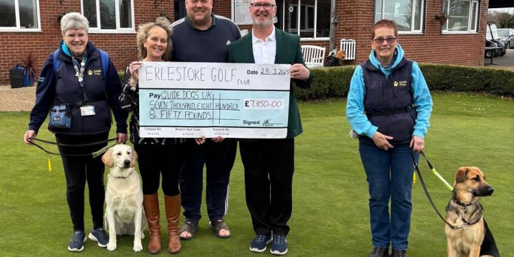 Westbury golf captain raises thousands for Guide Dogs for the Blind