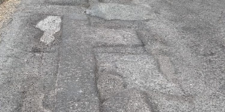 Cars damaged by ‘absolutely awful’ potholes in Westbury
