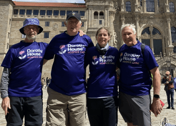 Westbury man walks Camino Way to support Dorothy House