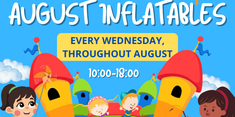 Bouncy castle bonanza every Wednesday at White Horse View