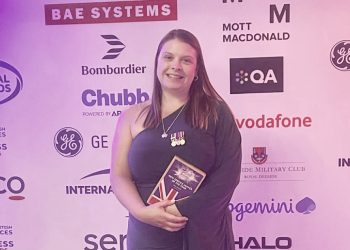 Westbury woman honoured with ex-forces business award