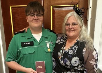 Westbury teen awarded historic Order of Mercy medal