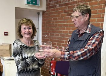 Volunteer recognised for dedication to transport service