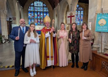 Special confirmation service brings Bishop of Ramsbury to Westbury