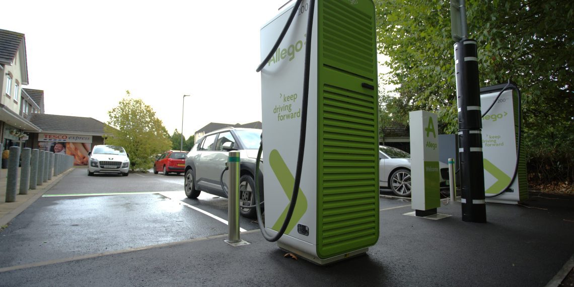 Ultra-rapid EV charging site opens in Westbury