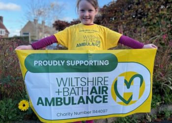 Young girl completes charity bike ride in memory of grandad