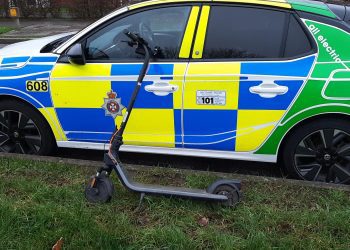 Police warn over electric scooters in Westbury