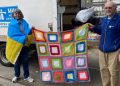 Community project creates blankets for people in Ukraine